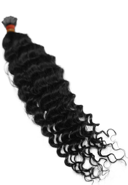 Raw Cambodian Curly Itips (50 Pieces= 1 Bundle)